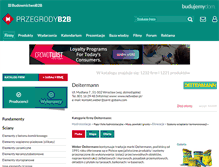 Tablet Screenshot of deitermann.przegrodyb2b.pl