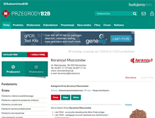 Tablet Screenshot of keramzyt-mszczonow.przegrodyb2b.pl